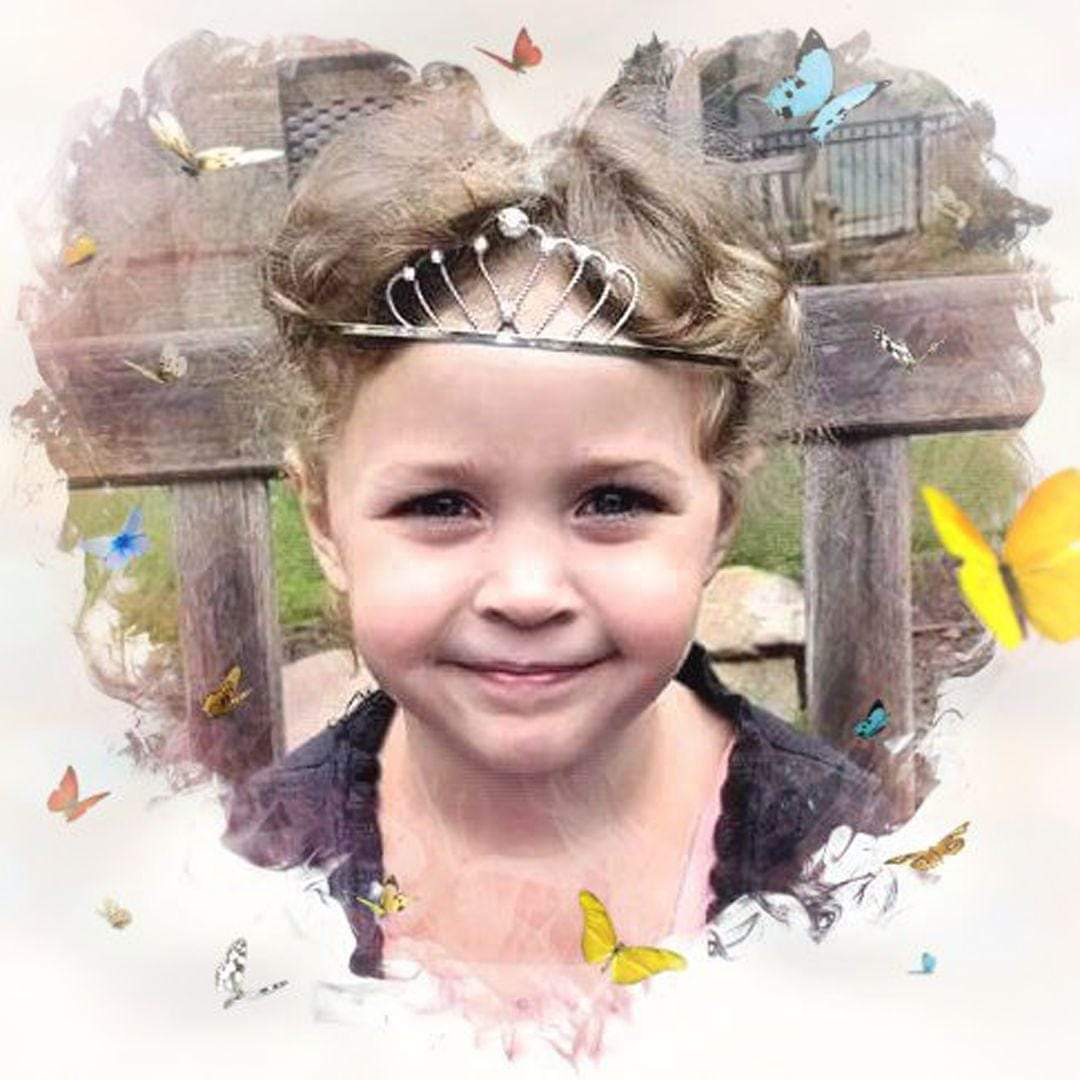 TheDaySleeper36's tweet photo. This is the face of cancer she pushed through extremely tough times for 19 months n my niece was robbed is having a life. u blessed this earth for such a short time but your light shined so bright that you couldn't help to fall in love w you rest easy Addy aunt Sara loves you https://t.co/M2nEu02JVo