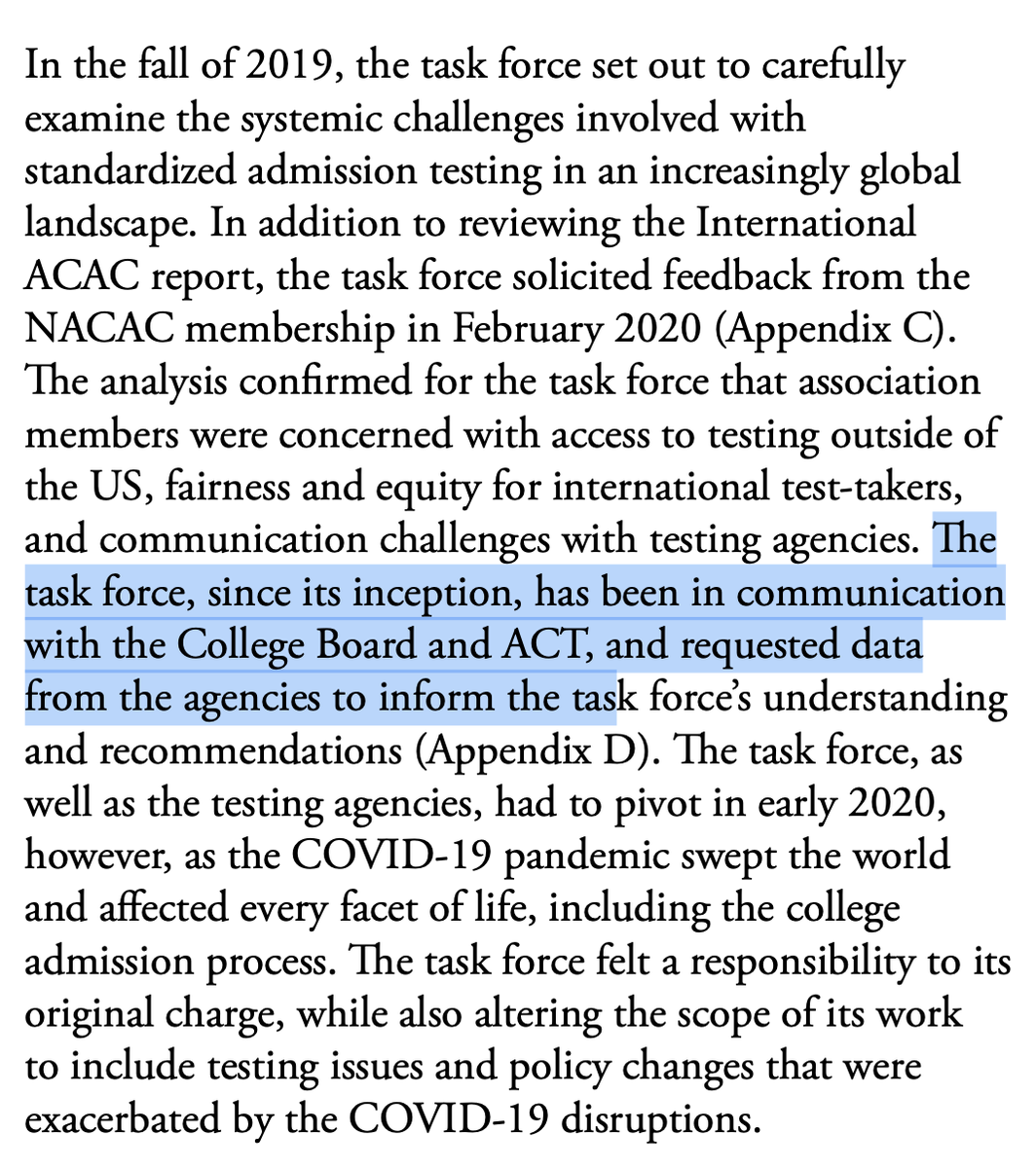 True to form  @CollegeBoard doesn't provide data in a timely or transparent manner despite protestations to the contrary. What's college board hiding that it fights so hard to avoid sharing data (that it cant sell)?