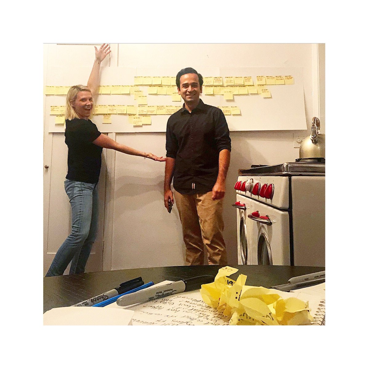 thelucywalsh's tweet photo. Storyboarding session today for WWII letters film project uncovered fantastical new story developments. Grateful to live every day as an actor, as a storyteller - cannot wait to share this with you all. #CAA #DanielHoff https://t.co/qQ8GYE2qVk