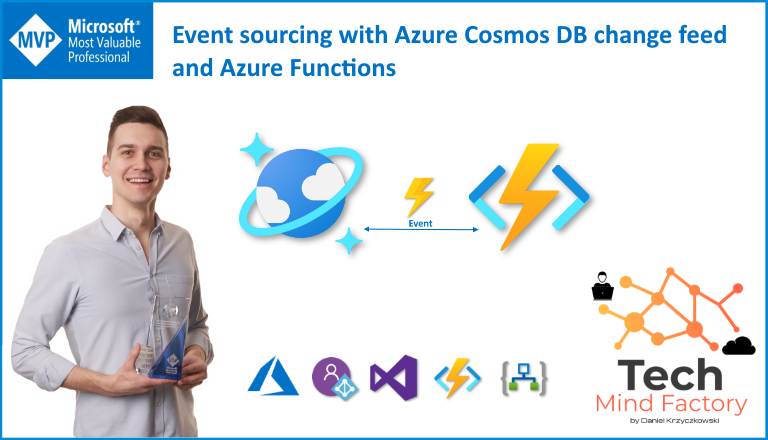 DKrzyczkowski's tweet photo. Event sourcing with Azure Cosmos DB change feed and Azure Functions
https://t.co/rkPNdHunjJ
New article on my technical blog is available. I hope you will find it helpful and interesting.
#azure #cosmosdb #mvpbuzz #changefeed #eventsourcing #azurecloud #azurefunctions https://t.co/qygviJdfzP