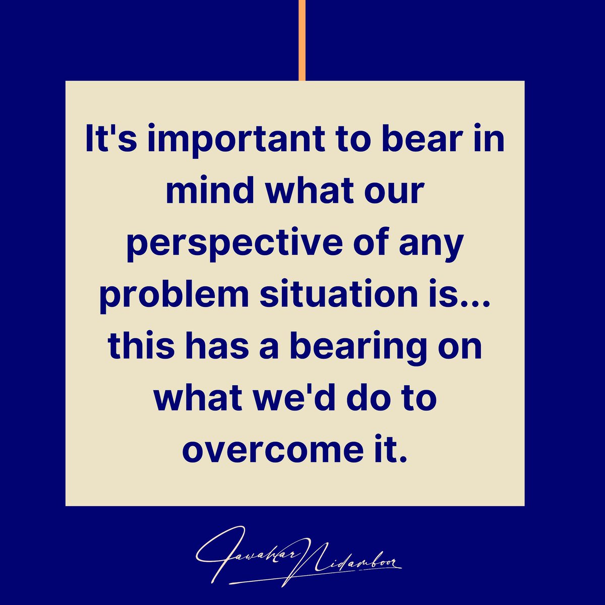 JNidamboor's tweet photo. #perspective #growthmindset #problemsolving https://t.co/qaR1ueMeCe