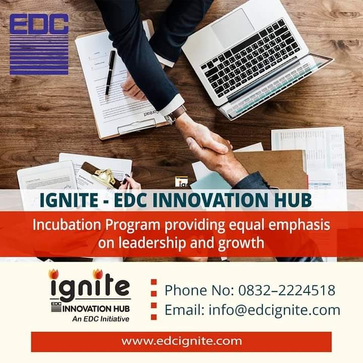 EdcIgnite's tweet photo. Business Incubator with consistent support to help startups with skills to survive and thrive.
Ignite - EDC Innovation Hub
#EDC #EDCIgnite #Incubation #Incubator #Innovate #Innovationhub #Startup #Startupindia #StartupInformation #Coworkingspace #Coworking #Entrepreneur https://t.co/ao8wYX5Wsn