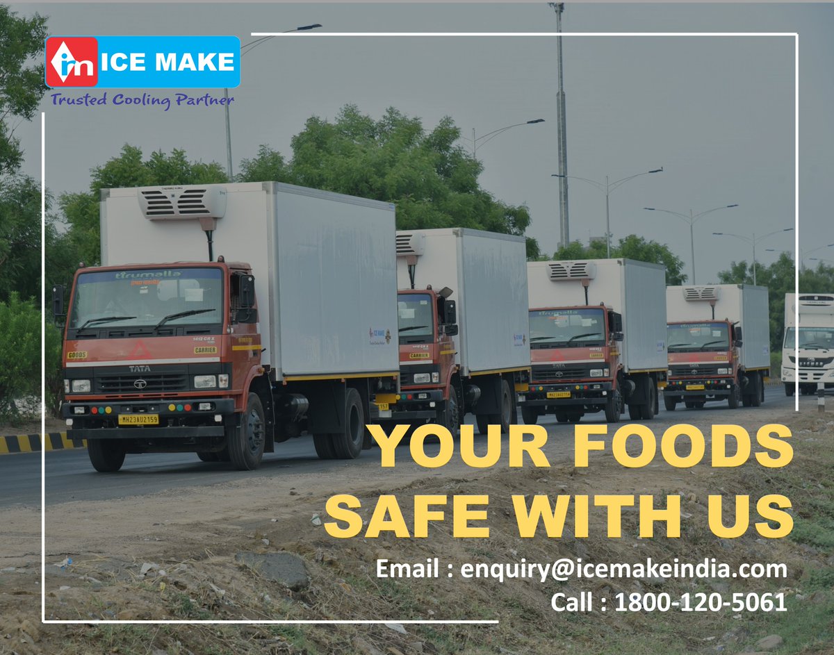 IceMakeRef's tweet photo. With our exclusive transport refrigeration, we offer a one-stop solution for transportation of perishable products.
Know more: https://t.co/XqBIrVVtRU
 #IceMake #ColdChain #ReeferTruck #ReeferContainer #SupplyChain #Reefervan https://t.co/ubAFrQCZfr