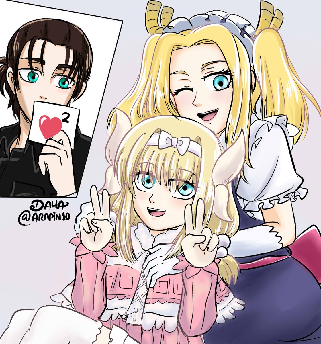 Daharian Historia E Ymir Crossover Ymirfritz ユミル フリッツ Founderymir Eren Historiareiss エレヒス エレン イェーガ ヒストリア レイス Crossover Misskobayashisdragonmaid T Co 1u4eh8bugb