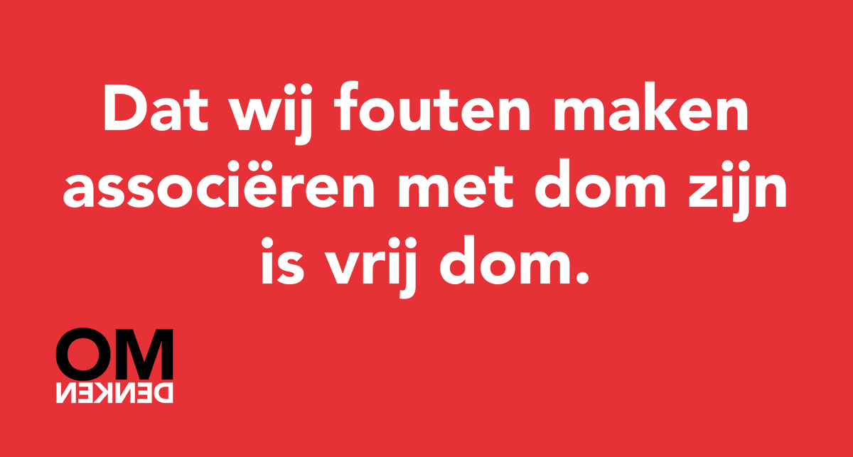 Omdenken tweet picture