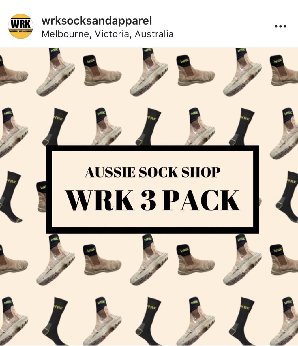 During August, $1 from every 3 pack of WRK socks sold at #DrakesSupermarkets and #IGA goes to EJ Whitten Foundation to help Australian men battling prostate cancer. Available #IGA and #Drakes 
Thank you for your support 🙏