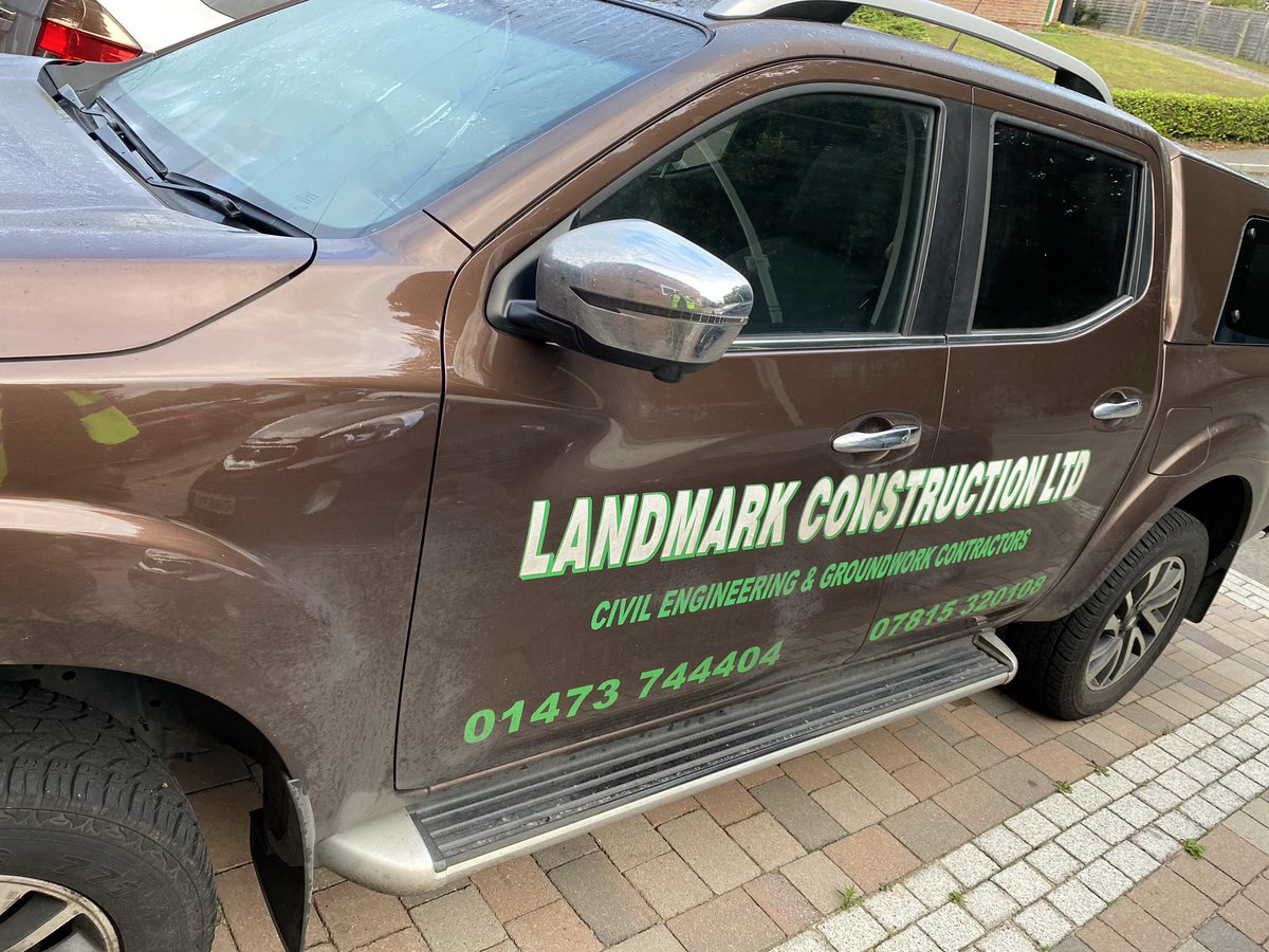 Up and out #bright and #early to go to #wembley #london to see one of our #construction clients today. And while I’m at it flying the flag for one of our other group companies! #landmark #advertisement #business #suffolk #essex #norfolk #london