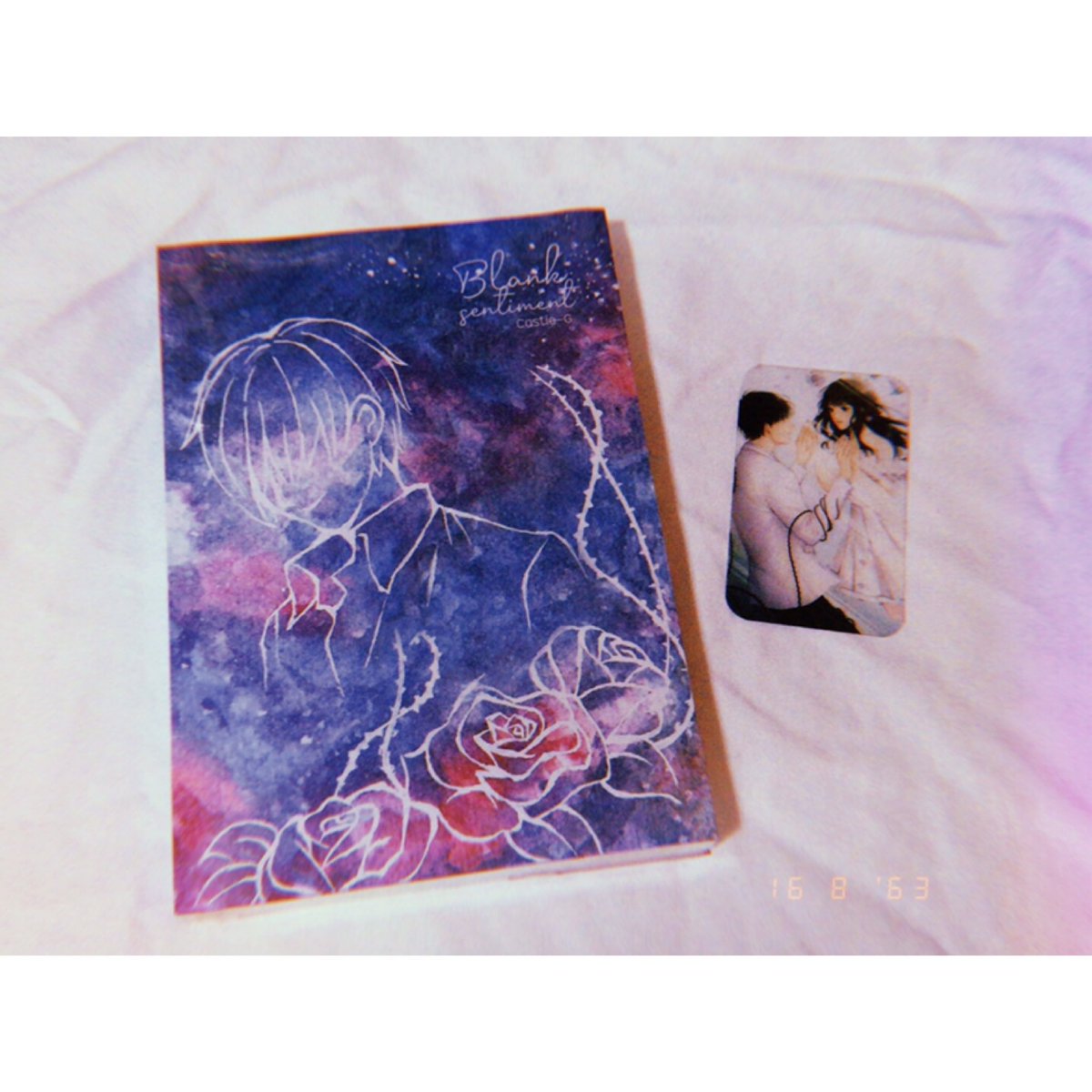 loukpouustory's tweet image. อยากได้การ์ดพี่มะลิ เลยต้องจัดรอบรีปริ้นส์อีกเล่ม 💙
Blank Sentiment #วังวนคนเนียน
#castleg

#นิยาย #นิยายทำมือ #หนังสือทำมือ

#loukbookk
18.08.2020