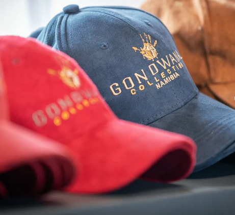 hat attack at our Windhoek Curio Shop 