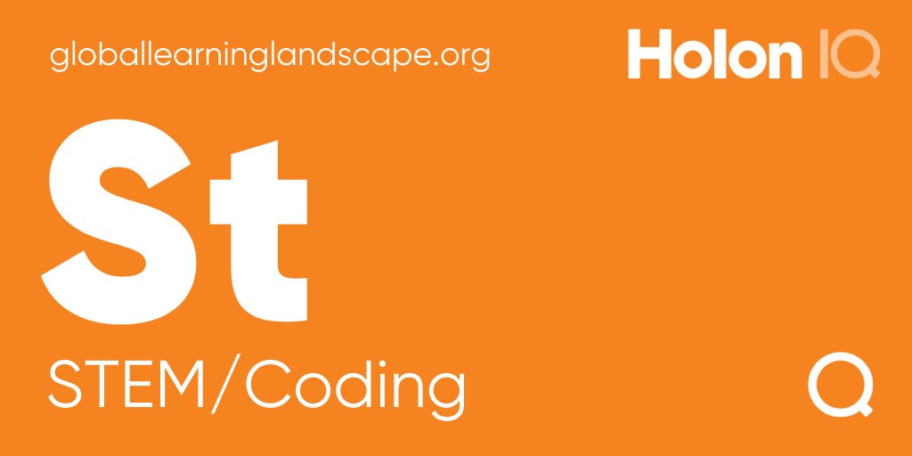 holoniq's tweet photo. STEAM and coding have become one of the largest domains of innovation activity over the past few years across all sectors and age groups. Explore at https://t.co/b06m1ZjnDc
#EdTech #globallearninglandscape #STEM #coding https://t.co/XKZFfnkpQW