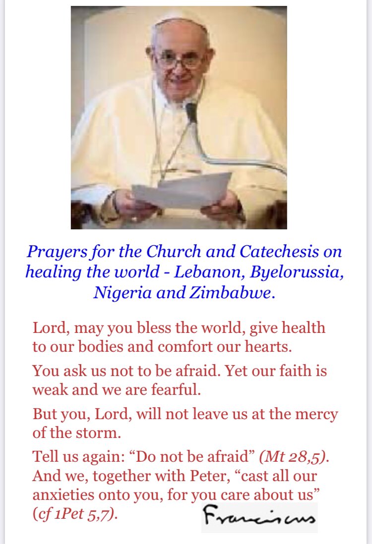 RamasMoving's tweet image. Even the Pope is praying for Zimbabwe. #ZimbabaweanLivesMatter