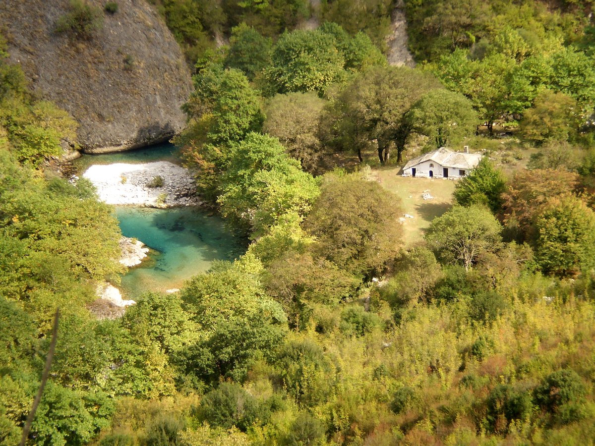 #VikosGorge #Zagori #Epirus

A lecture at Medelhavsmuseet, Stockholm. 

Tempting to call the Vikos Gorge "our backyard"!

On a Vikos Gorge goatherd:
 
They call him 'Lord of the Gorge'.
Alone with his goats
On vertical slopes.