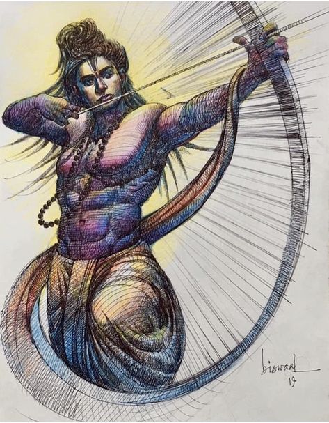 Long long time back there was a Rajkumar....he was named "Ram".This beautiful story of love, of sacrifice and of valor was authored by Sage Valmiki in the time frame of 500-200 BCE......what is BCE?Before the birth of Christ!!!I take it that we do not have a counting system!!