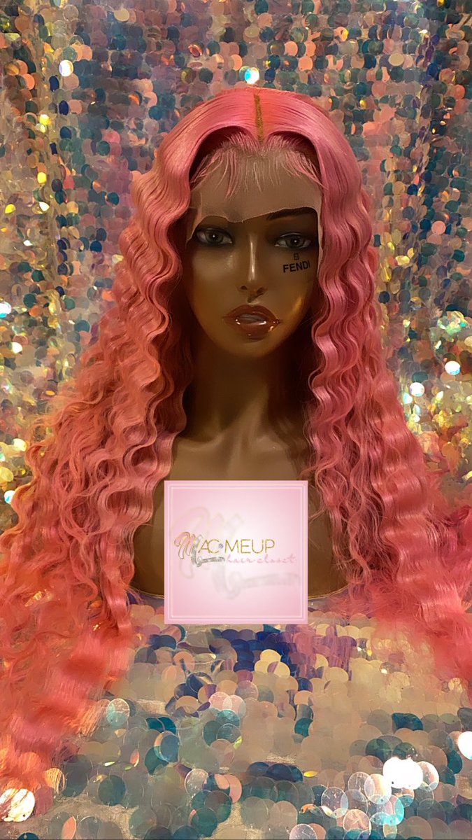macmeupthebrand's tweet photo. CEO Macmeup’s signature color “so pink” 💕🤤✨🔥

Frontal unit &amp; custom color ✨💕

✨613 Frontal wig from my factory wig collection✨

.
.
.
.
.
.
. 

#flintstylist #detroithairstylist #pontiachairstylist #saginawhairstylist #fleek #hair #bundles #closure #quickweave #aliexpress https://t.co/HJnvTb3pVl