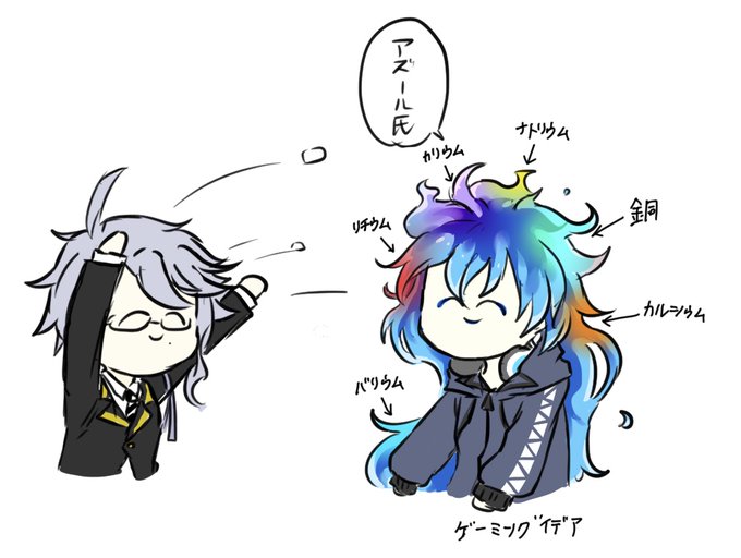 炎色反応のtwitterイラスト検索結果 炎色反応のtwitterイラスト検索結果