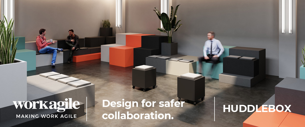 workagileuk's tweet image. Did you see our Huddlebox in the latest @officesnapshots newsletter?⁣
*⁣
Our multi-tiered Huddlebox allows for safer collaboration and more flexibility in the workspace.⁣ Find out more about Huddlebox here bit.ly/3g8Srlw⁣ #Huddlebox #OfficeSnapshots #Workagile #UK