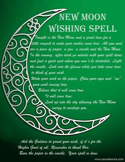 thewitchbrmclst's tweet photo. New Moon Wishing Spell https://t.co/hLm6H8KPp9