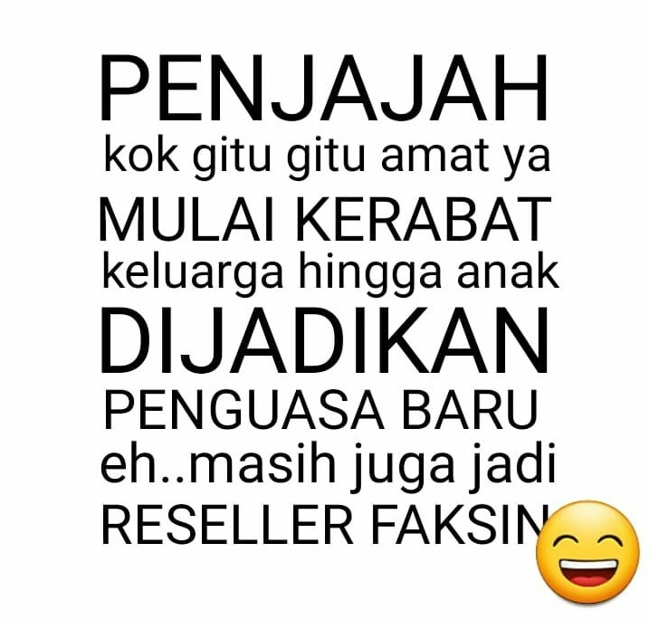 PepepPermana's tweet photo. @D14h_S03w4rn05 Bong IQ200 sekolam dgn semboyan, lapar galak kenyang bego.....
#MerdekaTapiBoong
#MerdekaTapiBoong https://t.co/TySsTcP22H