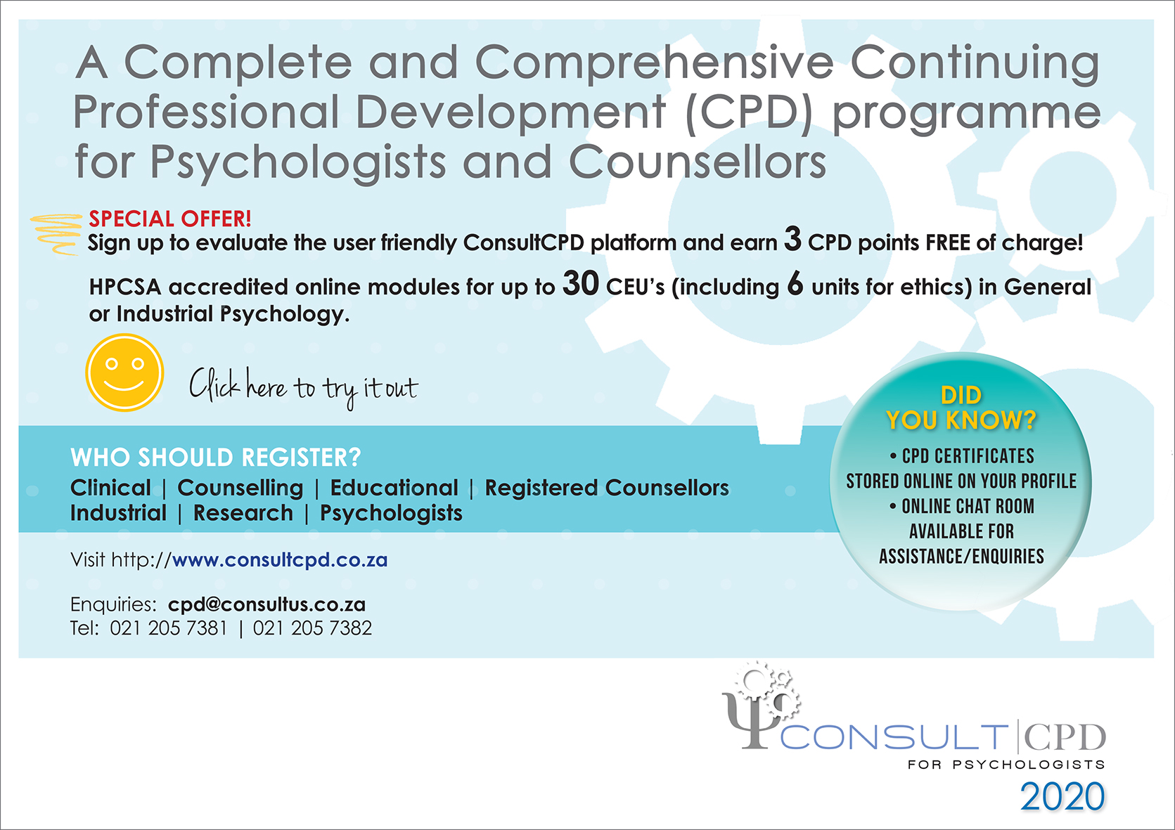 Psychology chat room