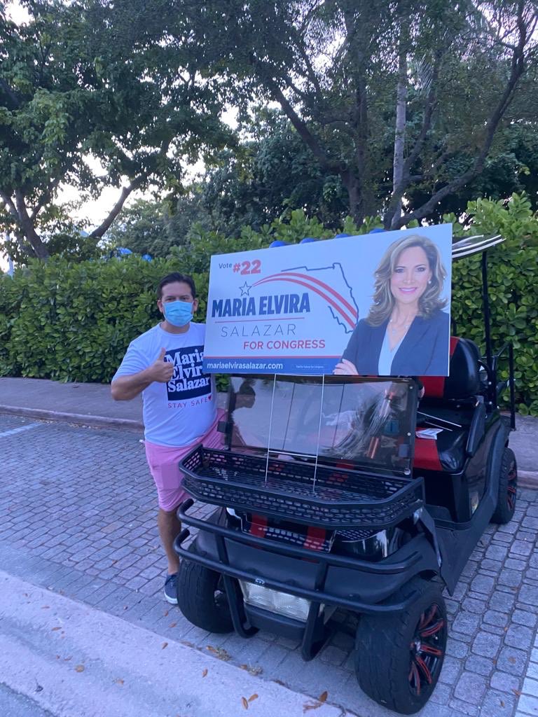 MaElviraSalazar's tweet photo. Good morning friends!☀️
🇺🇸Today is Primary Election Day and we are ready!🇺🇸🗳
The polls are open until 7 p.m.
Remember to vote at your assigned precinct which is located on your Voter Information Card.
#FL27 #TeamMariaElvira #MariaforCongress https://t.co/CntGbrODhI