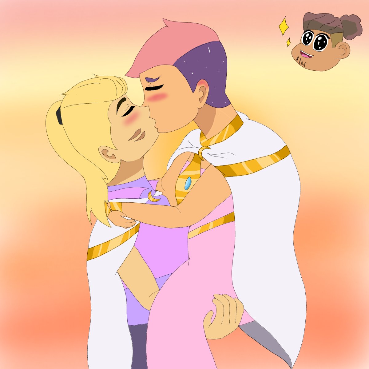 rebtherebe1's tweet photo. #glimmadora week 2020 
day 4: Wedding/Princess Prom

you may kiss the bride~
#Shera #SheraandthePrincessesofPower #adora #glimmer #bow #futurewives #sherafanart #myart https://t.co/xQwlYLbXeR