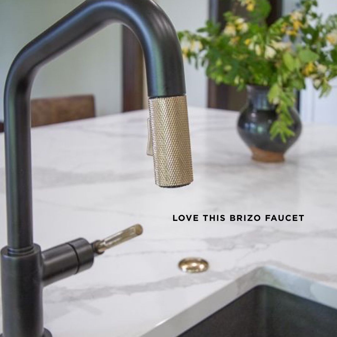 We love this #LITZE #SmartTouch Pull-Down #Faucet from @BrizoFaucet! It's squared off spout and #handle add for an #industrial look that you can bring to your #home!