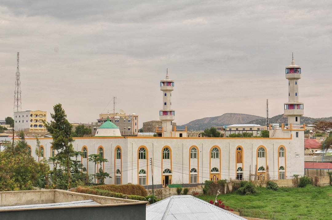 Borama Mosque, Somalia  🕌 🇸🇴🌍

📸 Hana Omar • @somaliarchitecture

#borama #somaliland #somalilandarchitecture #somaliarchitecture  #architecture #nabadiyonolol #56daysofafrica #africamattersinitiative #architecturelovers #somalimosque #ramadan #vintagearchitecture
