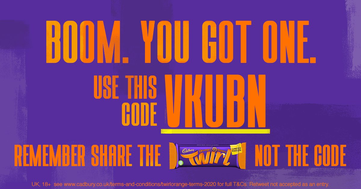 Cadbury UK tweet media