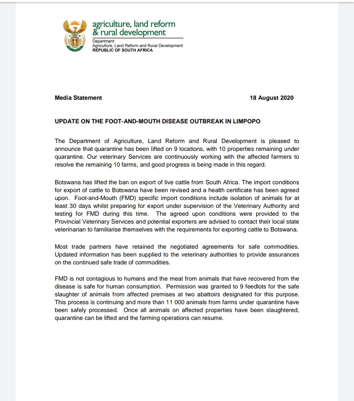 National Department of Agriculture tweet media