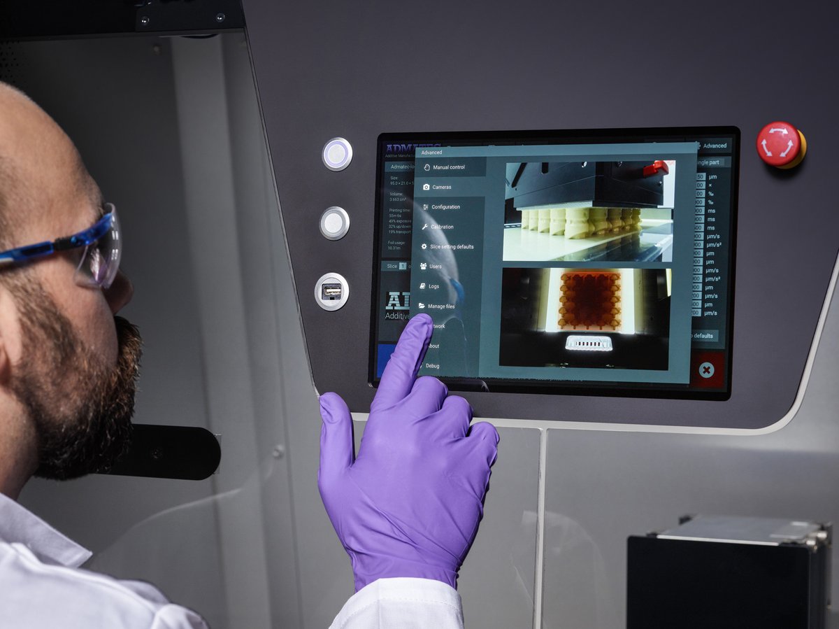 Admatec_Europe's tweet photo. An in-process vision system is an excellent feature to have full traceability of the printing process &amp; to monitor quality of the print. The Admaflex 130 has this as optionally available add-on. The Admaflex 300 comes equipped with it as standard. Which printer would you choose? https://t.co/EAbf8J37sc
