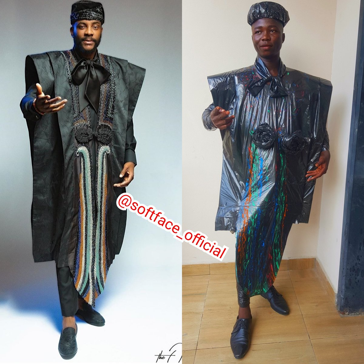 SoftfaceO's tweet photo. Softface, Big brother naija guest 2020 🤣🤣🤣🤣🤣 @Ebuka 
.
.
.
#softface_offical #ebuka #tundeednut #instablogger #art https://t.co/2uMPEMvUKI