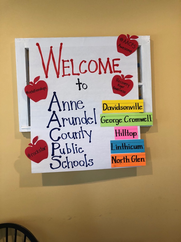 JackieRussell14's tweet photo. @AACountySchools @AACPSRightStart  Let’s go new teachers!! We can do this together!!! #NTOK 2020 https://t.co/NlFoqUfNmX
