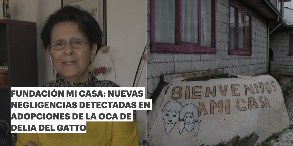 🛑  REPORTAJES | En mayo, Sename le quitó la acreditación a Fundación Mi Casa para ejecutar programas de adopción, debido a irregularidades. Este es uno de los OCAS ligados a Delia del Gatto, y al ex ministro y dueño de Imaginacción Enrique Correa.

bit.ly/3ga6ojc