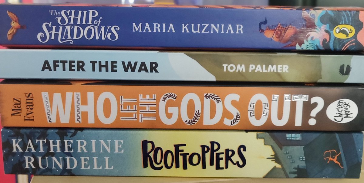 Four new additions to my TBR pile. Thanks to <a href="/guisboroughbook/">Guisborough Bookshop</a> and <a href="/BookCornerShop/">Jenna Warren at Book Corner</a> for stocking them and #edutwitter for the recommendations. 

Which to read first?