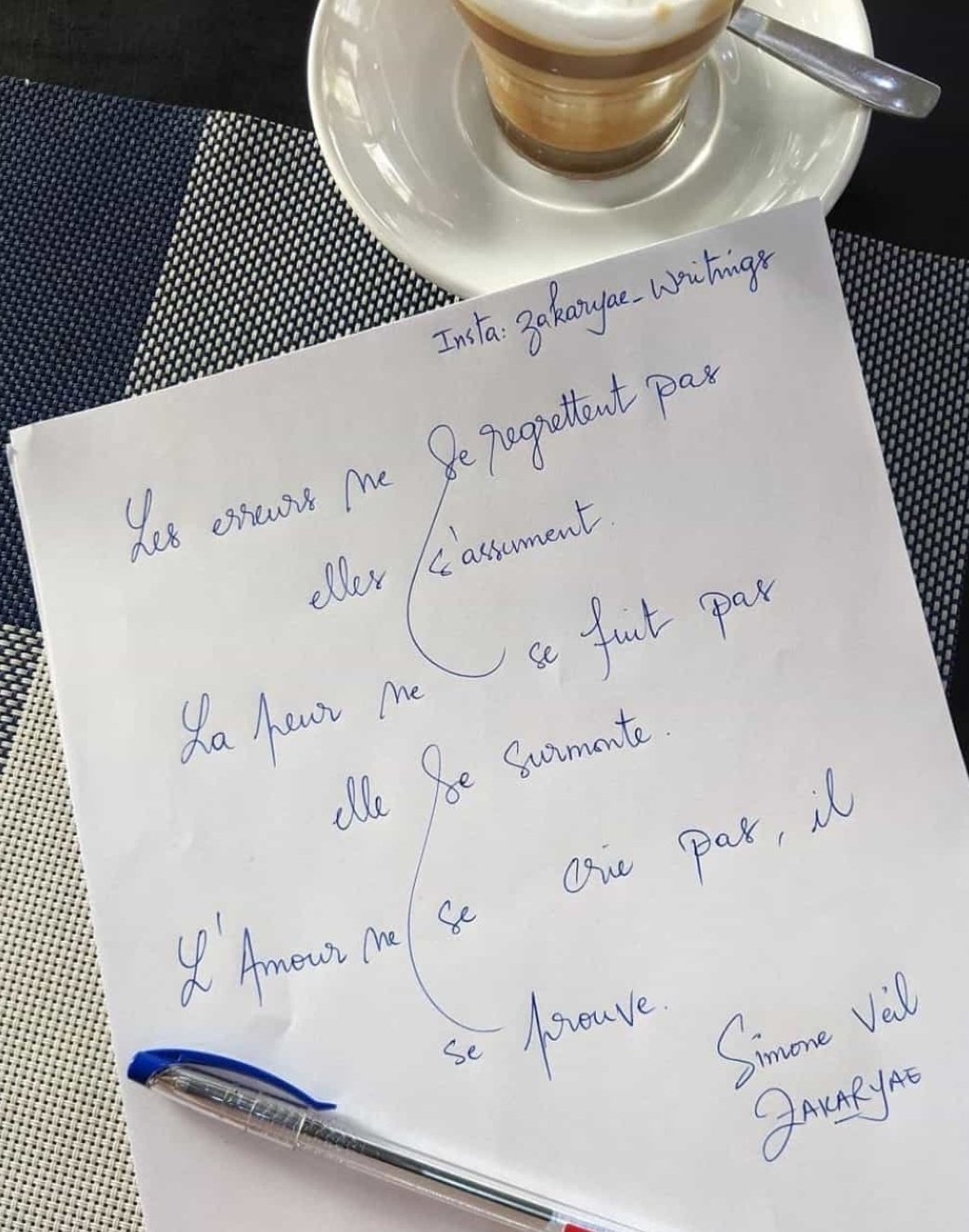 isabelle KANCEL on X: #citation Les erreurs ne se regrettent pas elle  s'assument. La peur ne se fait pas elle se surmonte. L'amour ne se crie pas,  il se prouve. #Simoneveil t.co9qIlMub2ew
