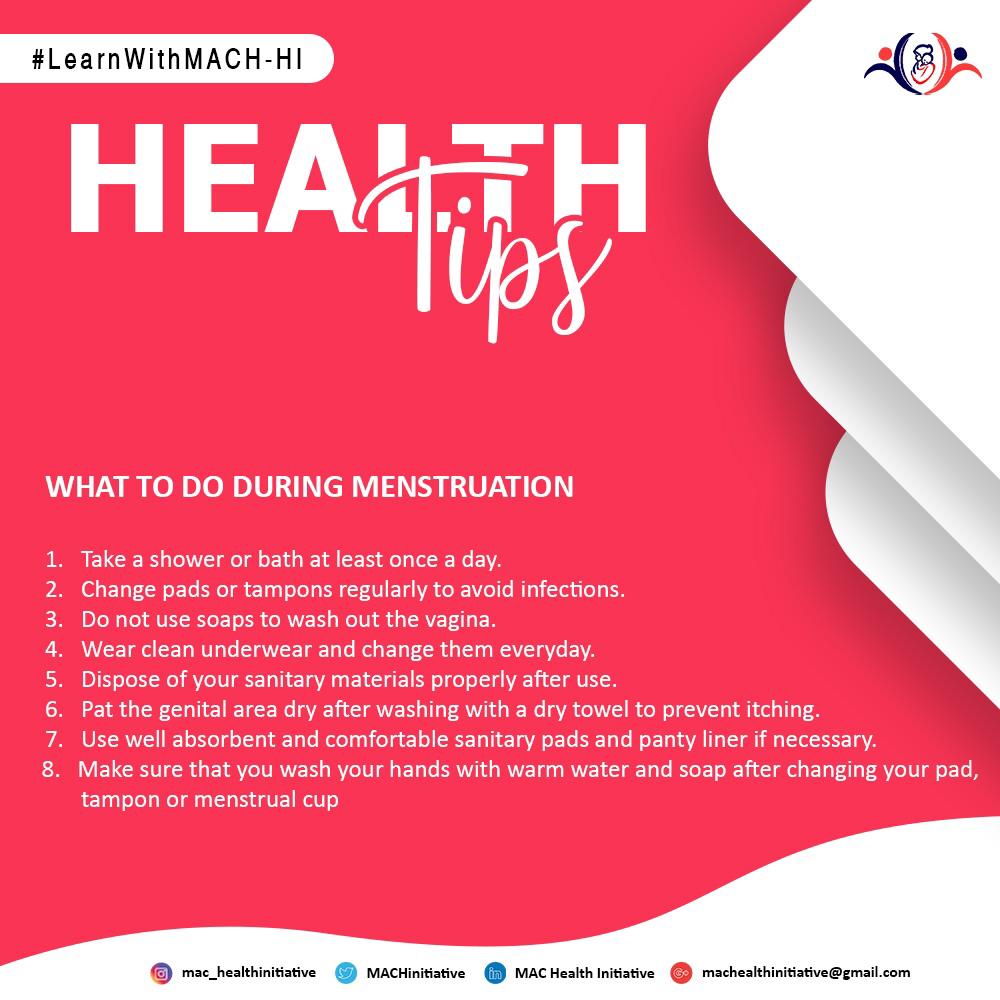 MACHinitiative's tweet photo. your visitor in red comes visiting again,
for up to a week he clinges to you,
it seems to bring all pain and no gain,
what do you do till he departs from you
#MENSTRUALTIPS
#MACHItutes https://t.co/lagjImaFAO