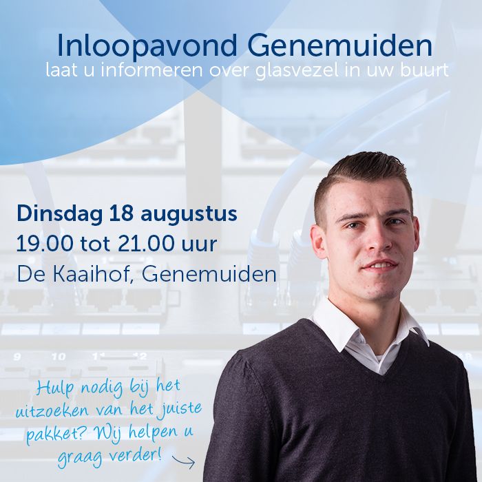 VWCGROEP's tweet photo. Zien wij u vanavond op de informatieavond over Glasvezel in Genemuiden?
#informatieavond #Glasvezel #Genemuiden #weetwatwerkt

Alvast meer informatie of direct inschrijven kan via https://t.co/KWRhrmaMSX https://t.co/cpKEw2vU6d