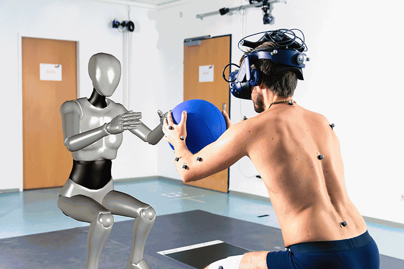 ustp_hochschule's tweet photo. #VR Games als Training für fühlende #Beinprothese. Unser neues interdisziplinäres Forschungsprojekt AVATAR von @BrianHorsak entwickelt Immersive Virtual Reality Exergames. 👉 https://t.co/O3b9UZDZmR #medizin #gesundheit #physiotherapie #gait #reha https://t.co/mfPJM166Iw