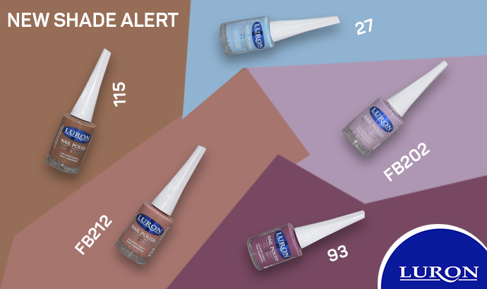 LuronOfficial's tweet image. Step into our new range of amazing nail polish shades. 

We have added a variety of gorgeous new shades to suit your style, from subtle purple shades to baby blues, to warm nudes.

#Luron #LuronAtHome #LuronNailedIt #LuronNailPolish #New #NailsOnFleek #Luronalltheway