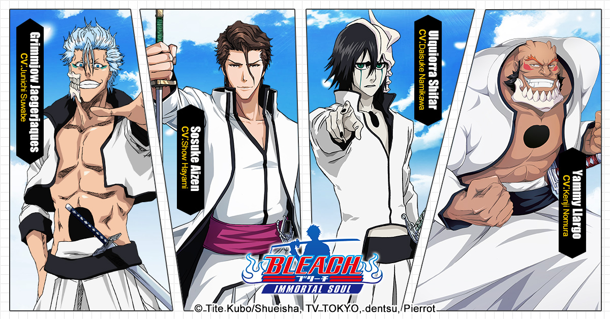 Bleach: Immortal Soul on X: Here's the wallpaper you never knew you needed  - the colorful cast of BLEACH staring up at you everytime you look at your  phone.  / X