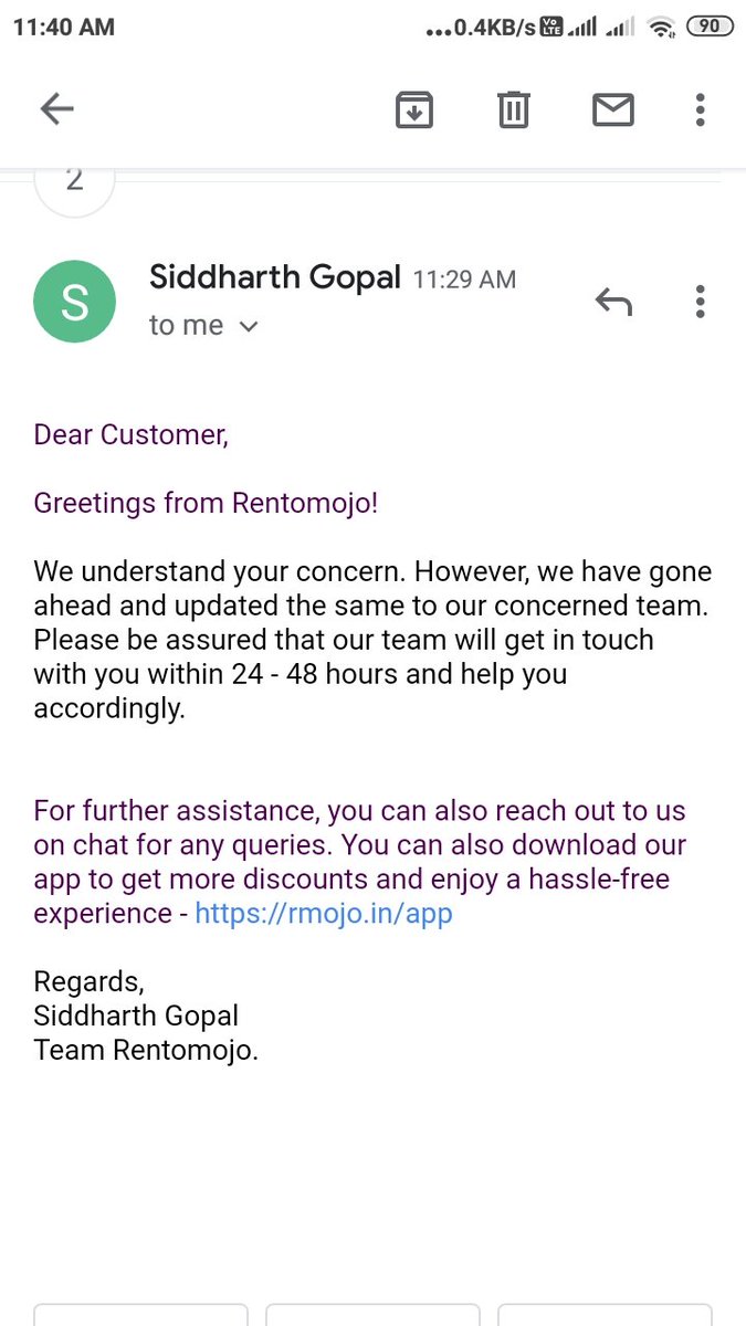fatimazafarr's tweet photo. @rentomojo ABSOLUTELY WORST CUSTOMER SERVICE! My frnd Sobia Abdin is waiting to hear back from you for days now. After numerous calls/messages/emails, there is still no response from your end. This was received on 13th August. registered email : sobiaabdin14@gmail.com, 600357048 https://t.co/Rwq3WUeu4H