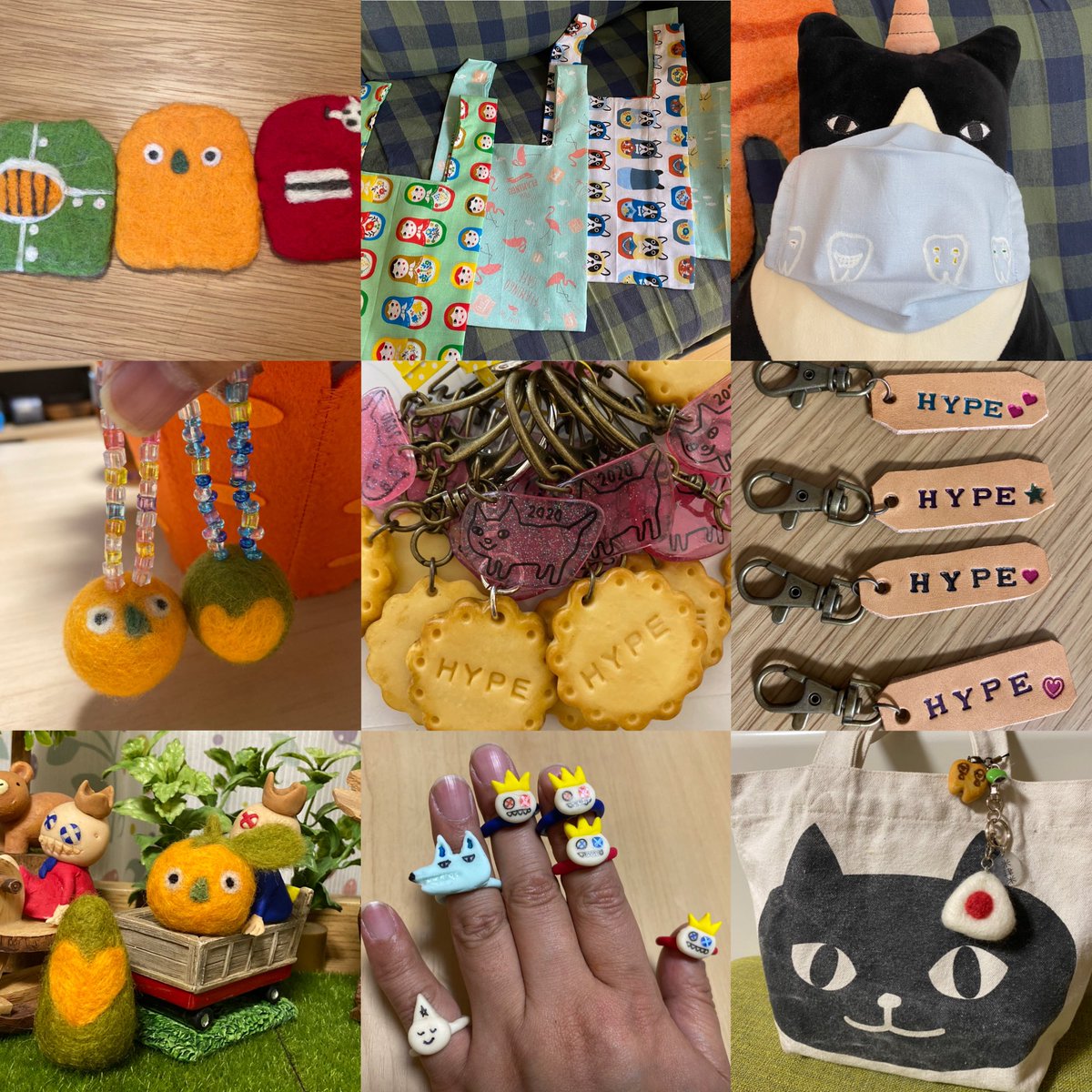 oichi123's tweet photo. 携帯の画像整理しよって…
ちょこちょこ作ったものをまとめてみた
(๑>◡<๑) https://t.co/j1Bh1x5PA3