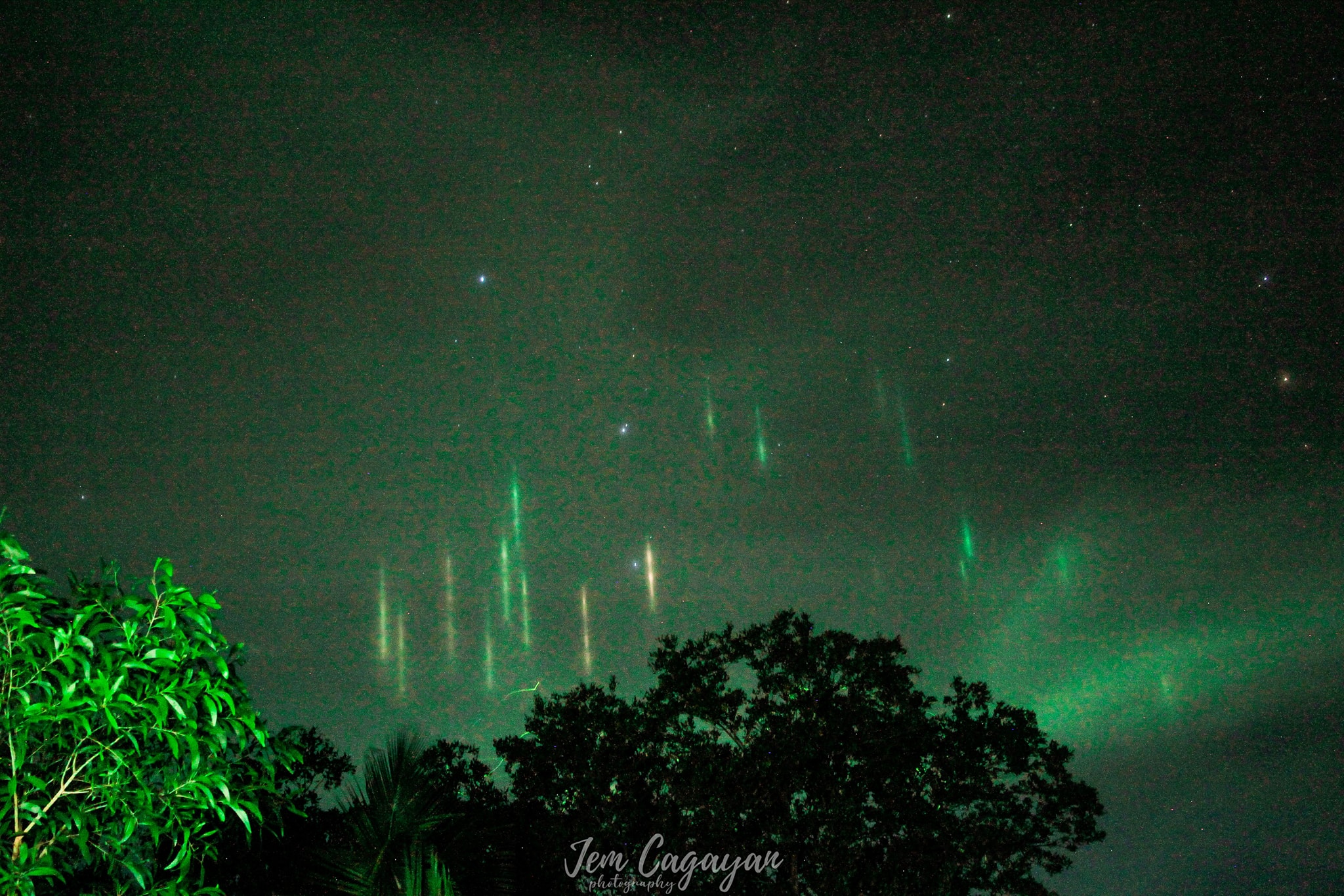 The Philippine Star on Twitter "Luminescent pillar lights sparkling in the the skies of