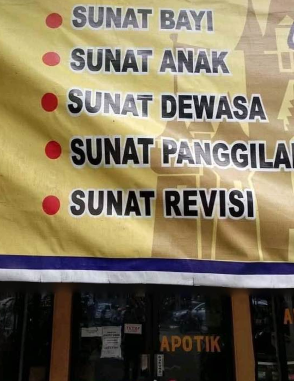 Mungkin itunya banyak corat-coret dosbing, makanya harus direvisi.