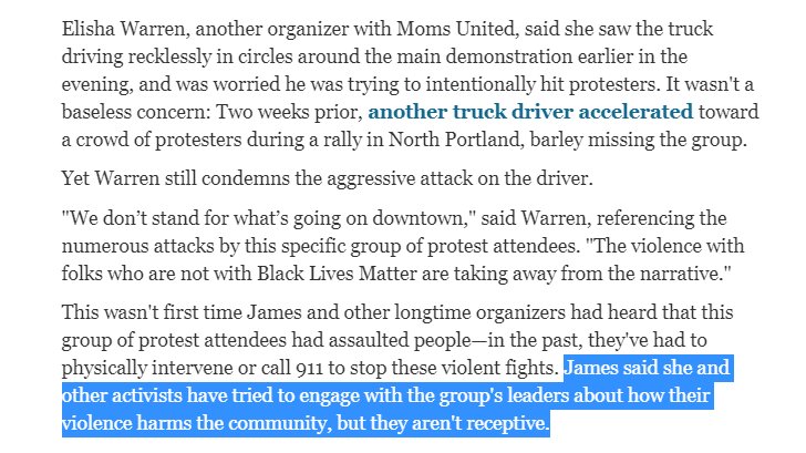 to be clear, the salient point here is that it is now a matter of public record that the group, whatever you want to call it, is coherent enough to be recognizable to different outfits of protesters, and most importantly - THE LEADERSHIP IS A KNOWN QUANTITY, to specific people