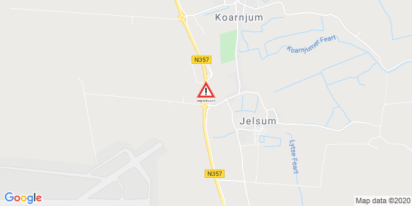 Melding ongeval Jelsum