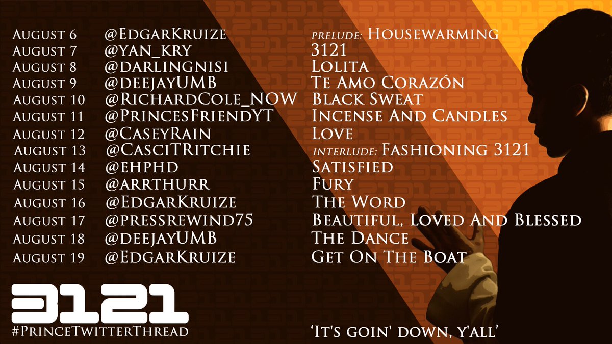 Day 12  @PressRewind75 - Great breakdown of P’s time with Tamar as her guitarist & about the track BLB & much more in a thread that flows & is coherent. Thread was Beautiful & Jason was Loved & we felt Blessed.  https://twitter.com/pressrewind75/status/1295397813904384000?s=21