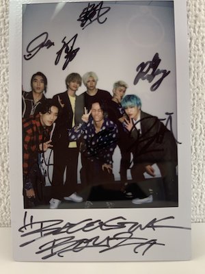 高品質】 直筆サイン入りチェキ BALLISTIK BALLISTIK BOYZ BOYZ 直筆