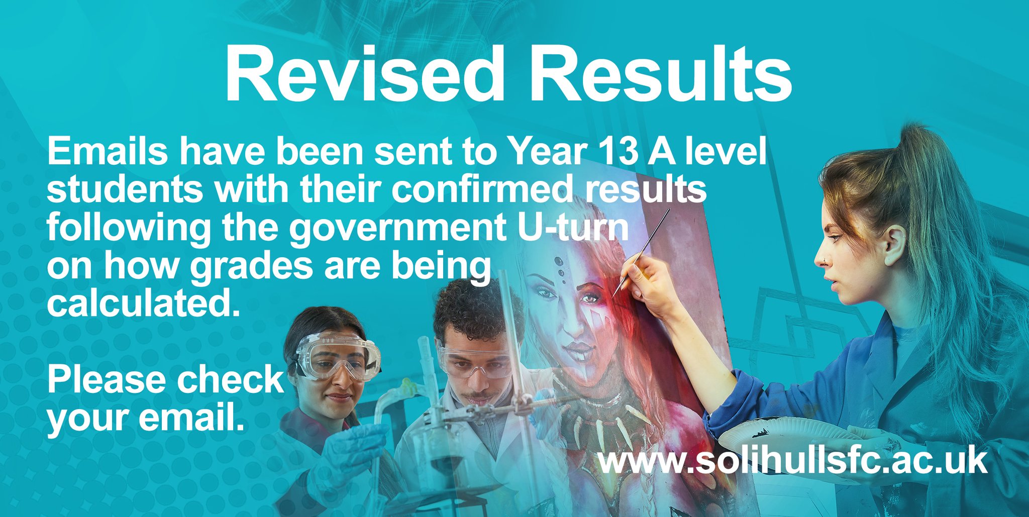 Solihull Sixth Form College on Twitter "Following yesterday's Uturn