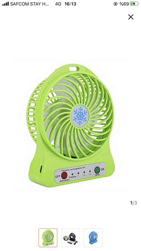 Mini portable fan for ksh.899